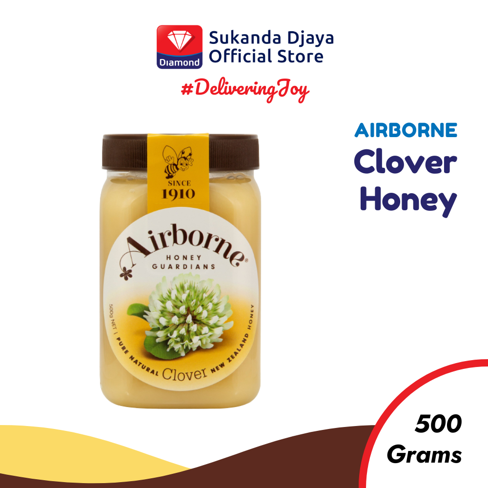 

Airborne Madu Clover Honey Creamed 500 Gr