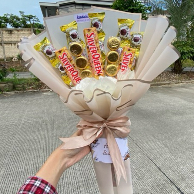 

buket coklat/buket silverqueen