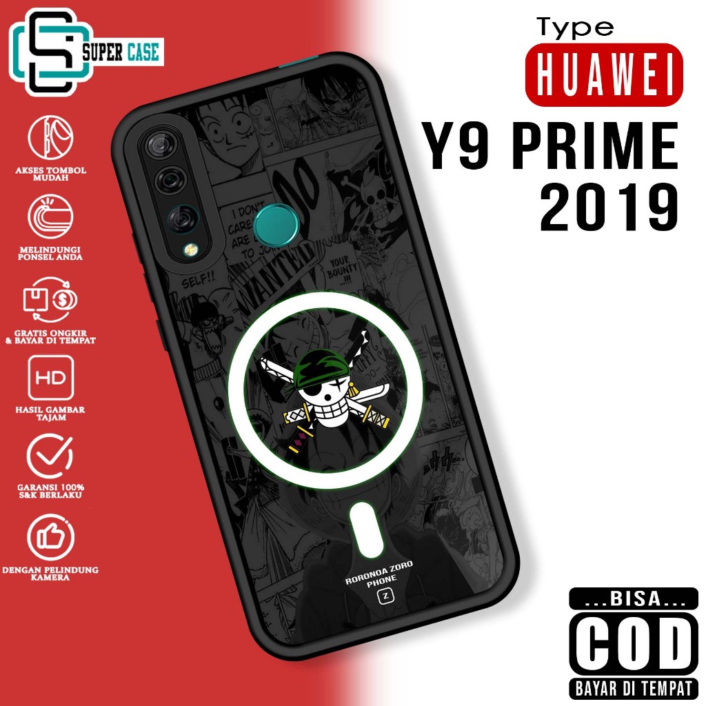Case Hp For HUAWEI Y9 PRIME 2019 PON SoftCase Glossy casing Handphone Silikon Glass