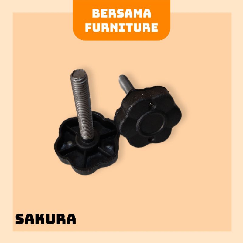 Baut sakura / baut sandaran divan / aksesoris divan spring bed