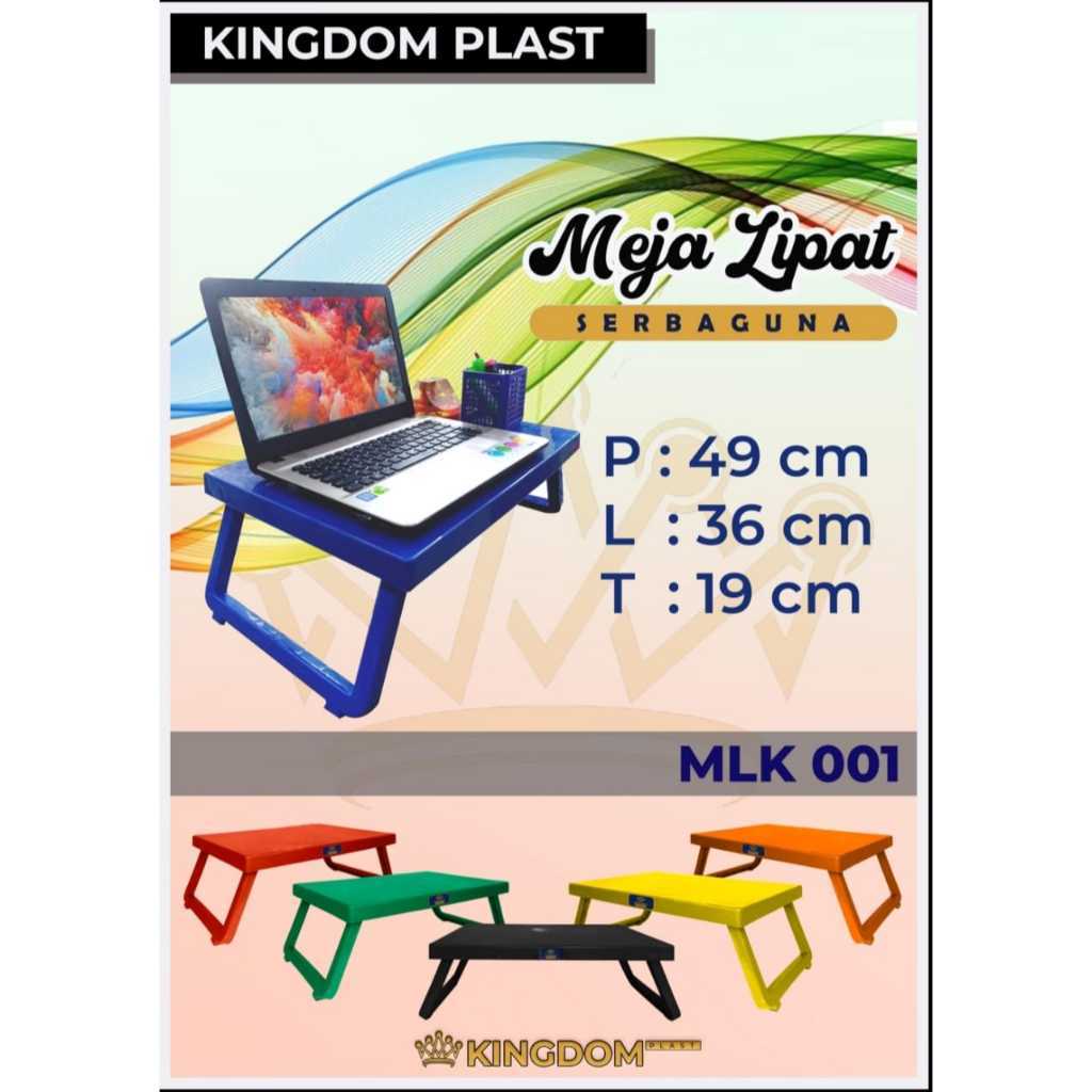[READY STOCK] KINGDOM PLAST MEJA LIPAT / MEJA ANAK / BELAJAR / PLASTIK / WARNA / SEKOLAH / NGAJI /