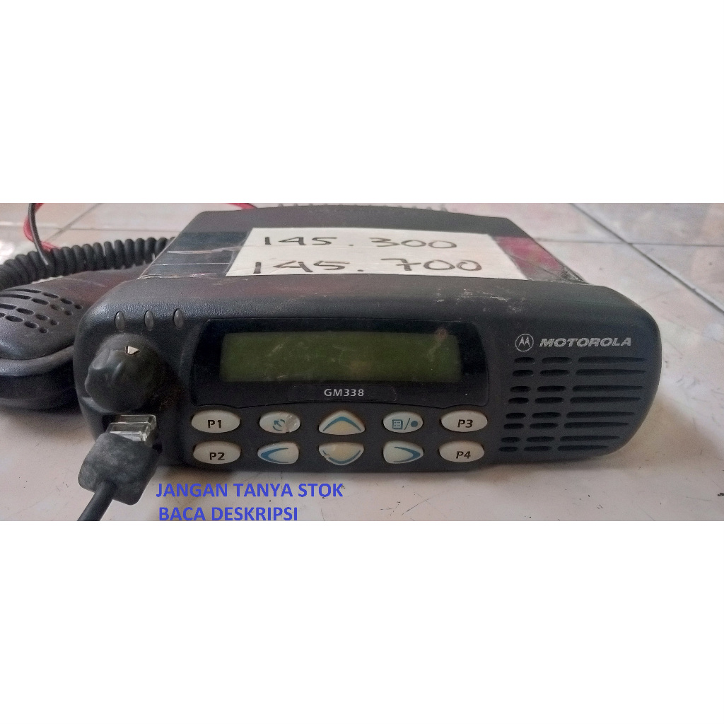 Radio Rig Motorola VHF GM338 - 25 Watt