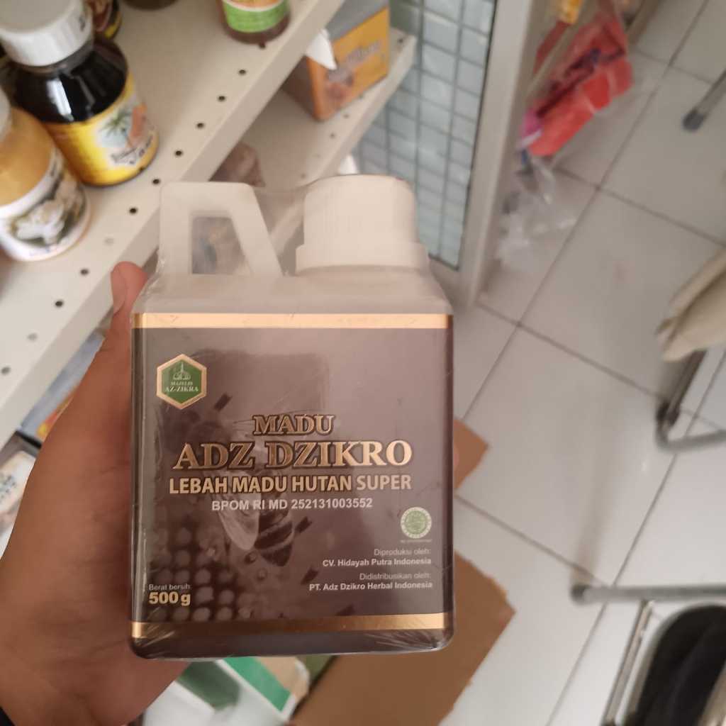 

Madu Kesehatan ADZ DZIKRO Herbal Super Original 500 Gram