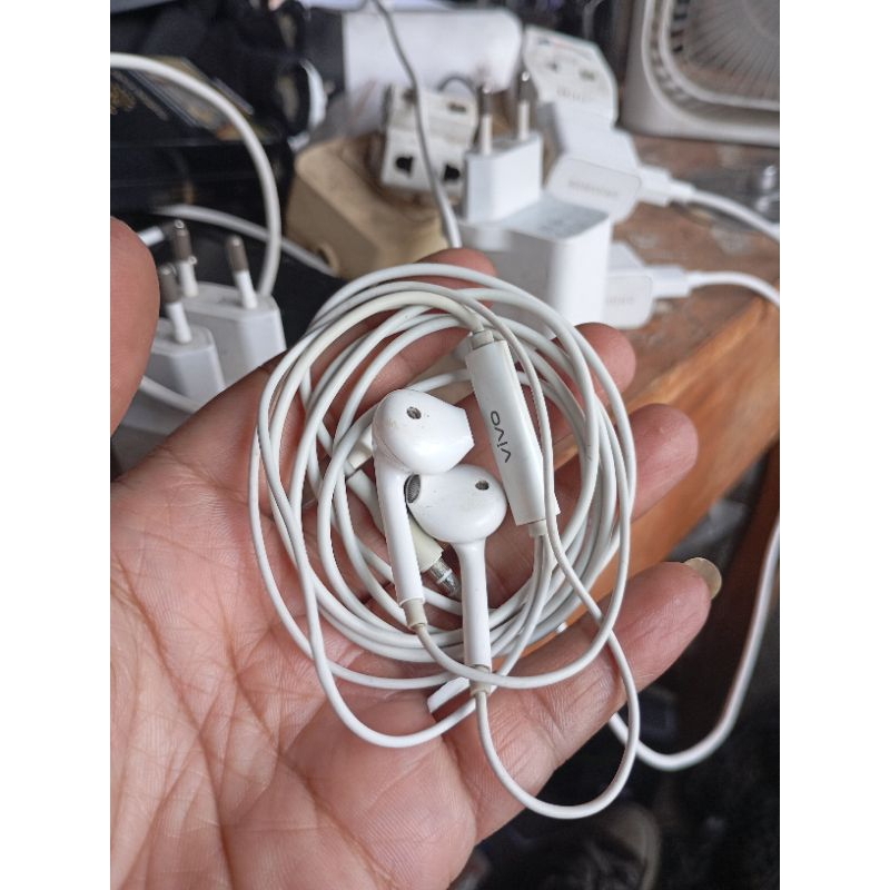 Headset Original Vivo Bekas Bawaan HP