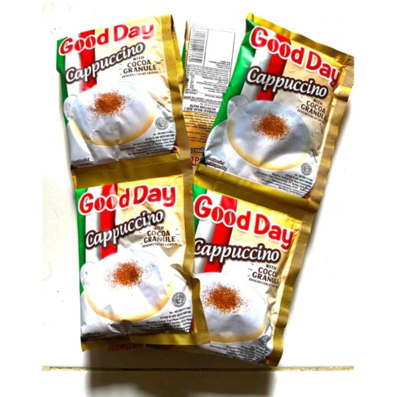 

Good Day Cappucino Renteng isi 10 pcs