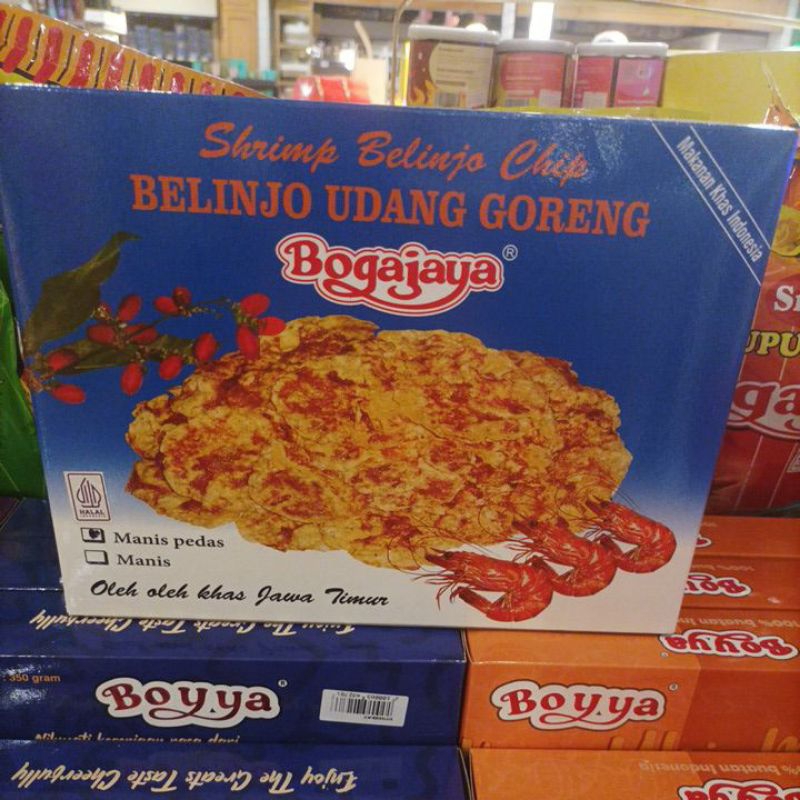 

Boyya Keripik Blinjo Manis Pedas 110gr