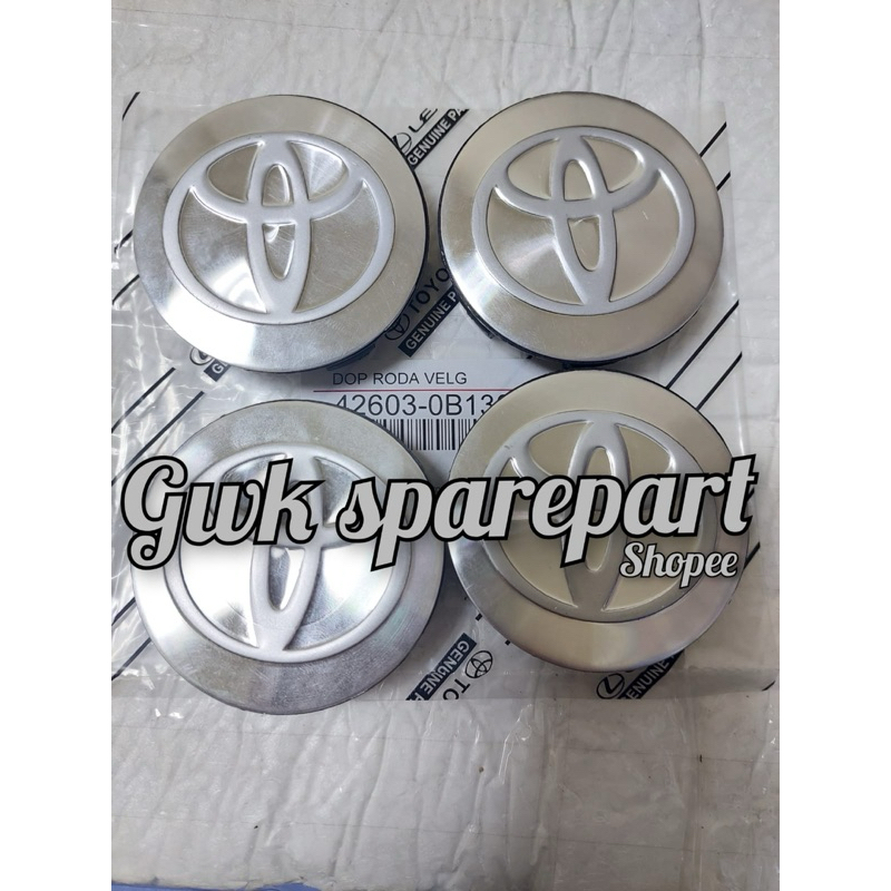 Dop tutup roda velg 1set (4pcs) Toyota Kijang LGX GX SGX Ori