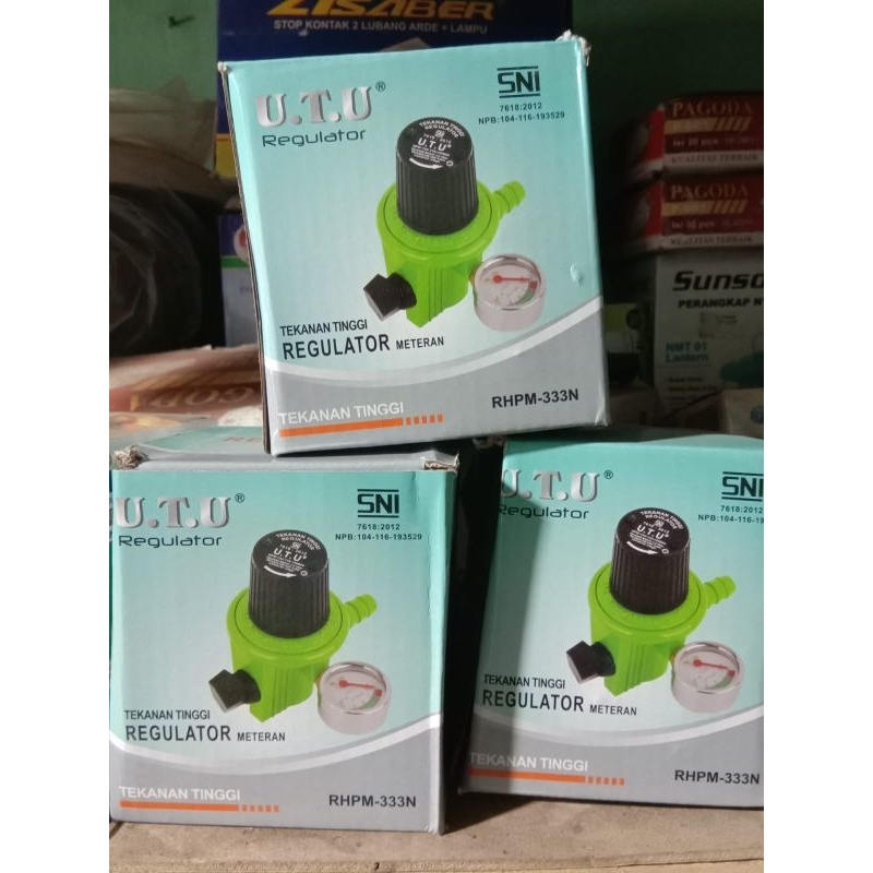 Regulator Gas High Pressure UTU RHPM 333 N