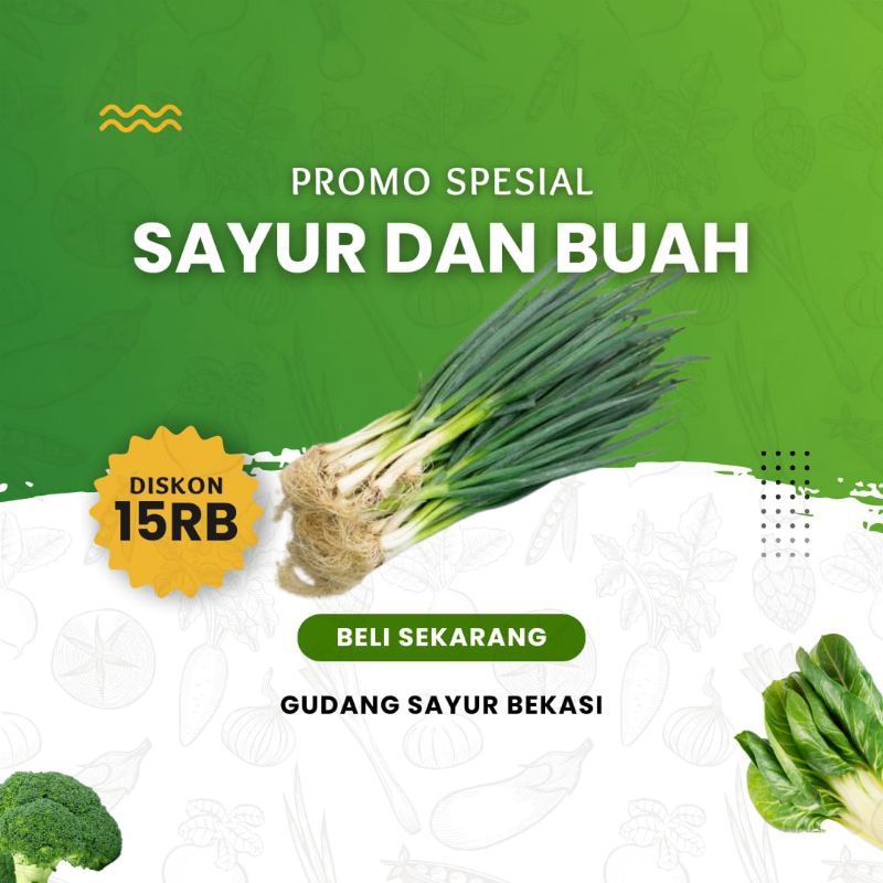 

Daun Bawang 250 gr