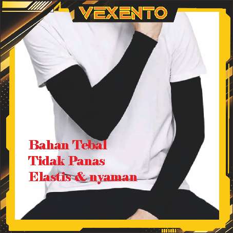 Manset Sarung Tangan Lengan Deker Handsocks Tebal by Vexento