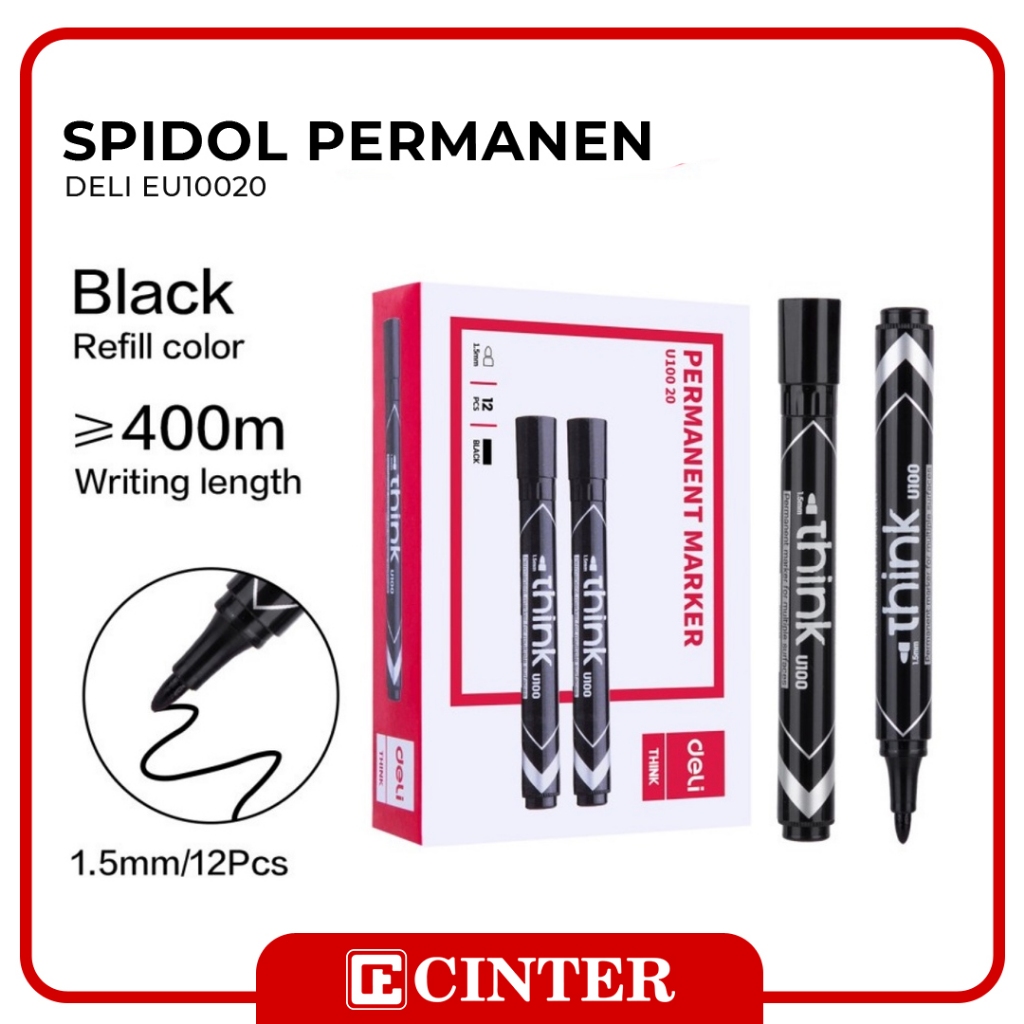 

DELI - SPIDOL / MARKER PERMANEN EU10020