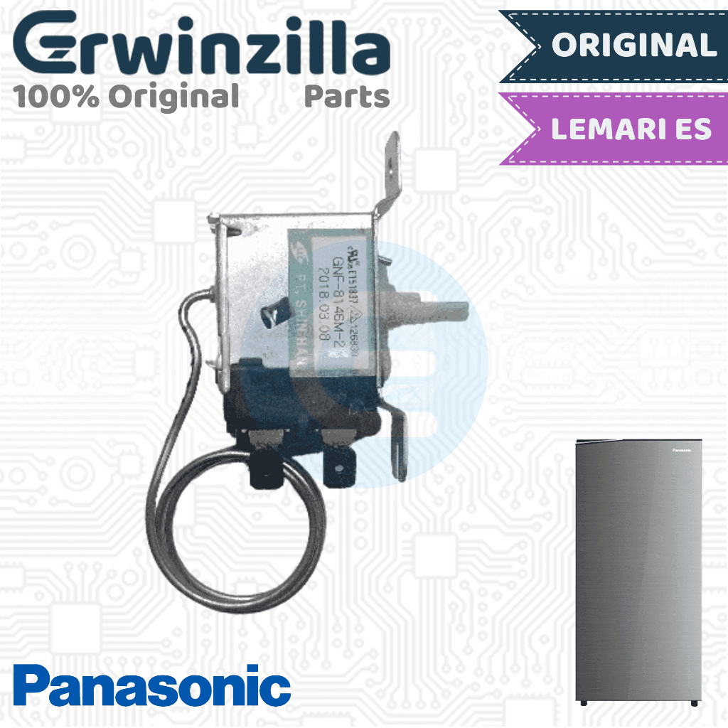 Termostat Thermostat Sensor Suhu Lemari Es Kulkas 1 Pintu Panasonic Original