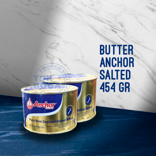 

Butter Anchor ( 454 gr ) Salted Mentega Asin Pure New Zealand