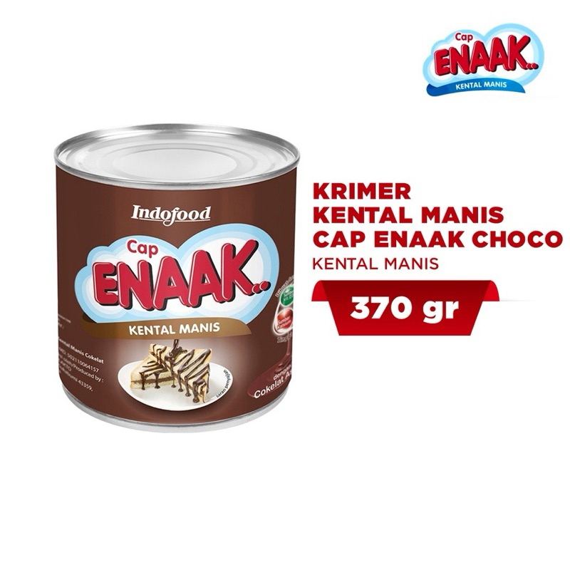 

Indofood Cap Enaak SKM Cokelat Kental 370 gr