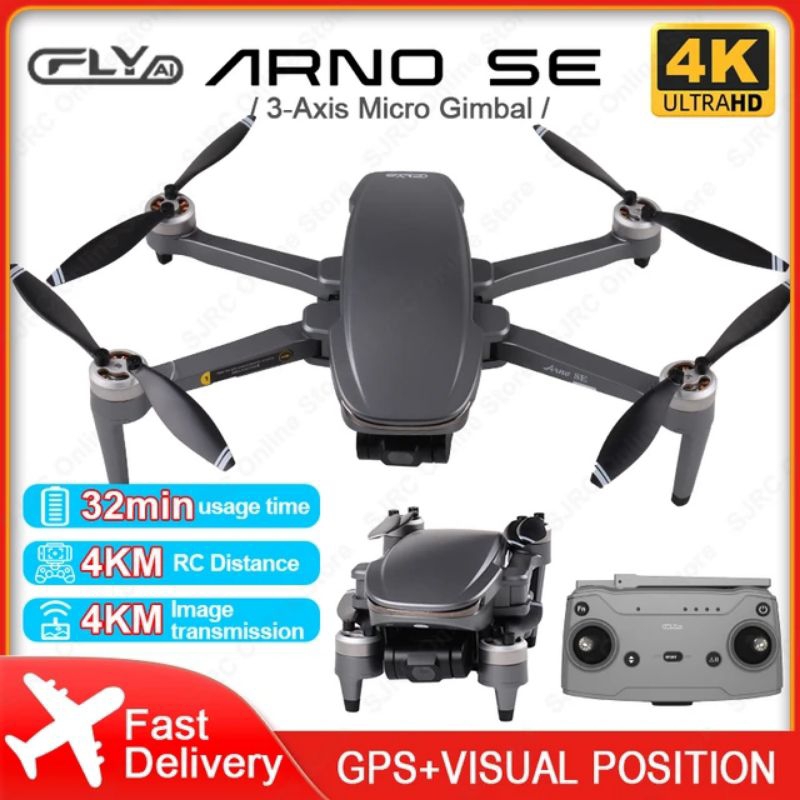 CFLY ARNO SE 4K PROFESSIONAL DRONE 3 AXIS GIMBAL SONY CMOS SENSOR CAMERA