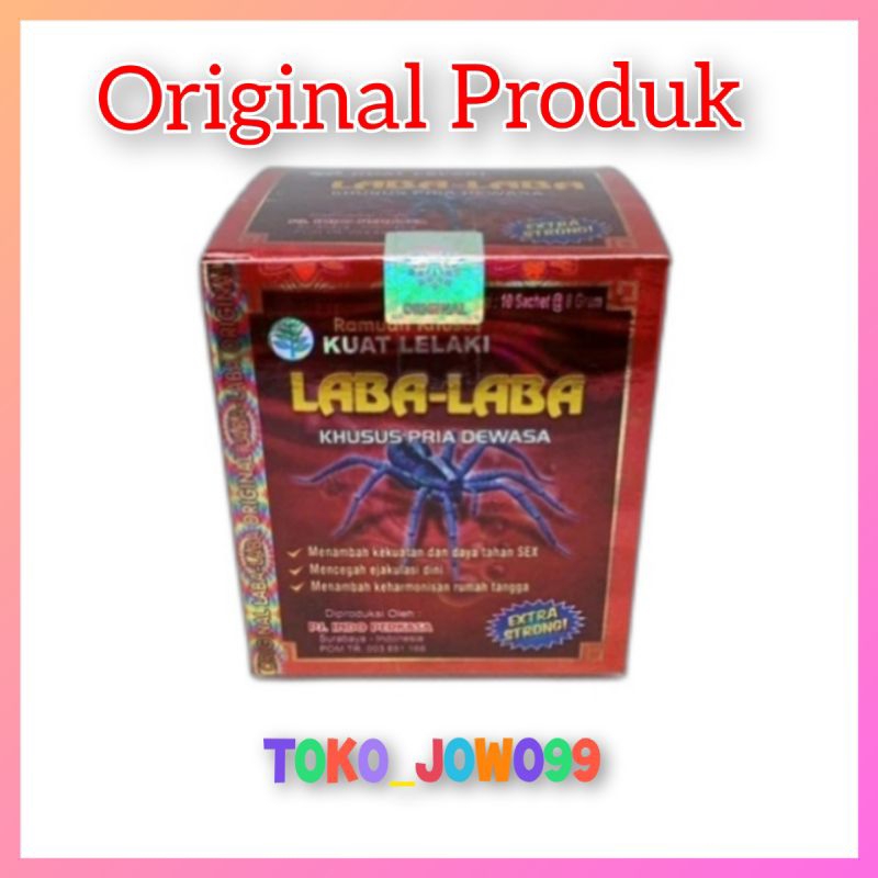 

Jamu sehat seduh cap Laba-laba original
