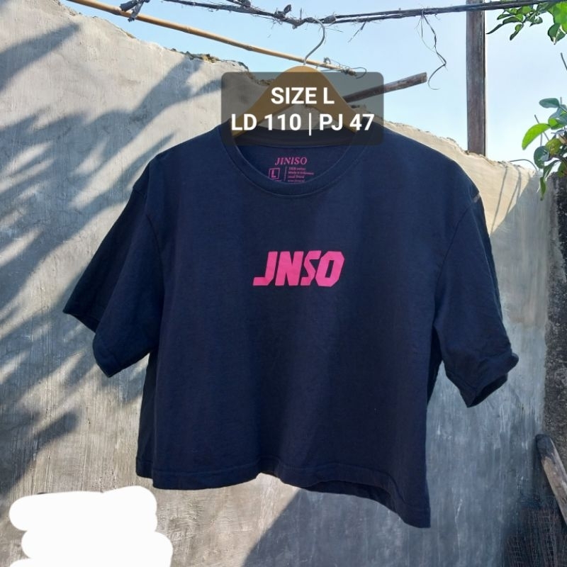 [Preloved] Kaos Oversized Jiniso
