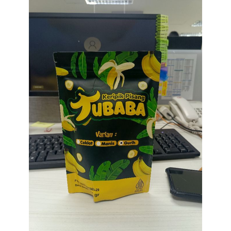 

keripik pisang gurih Tubaba