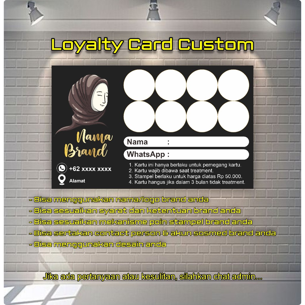 

Kartu Nama Member | Kartu Pelanggan | Loyalty Card