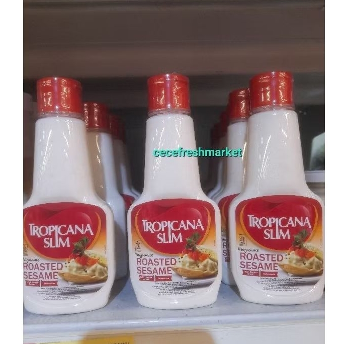 Jual mayonaise tropicana slim sauce mayo bebas gula pack botol 200 gr
