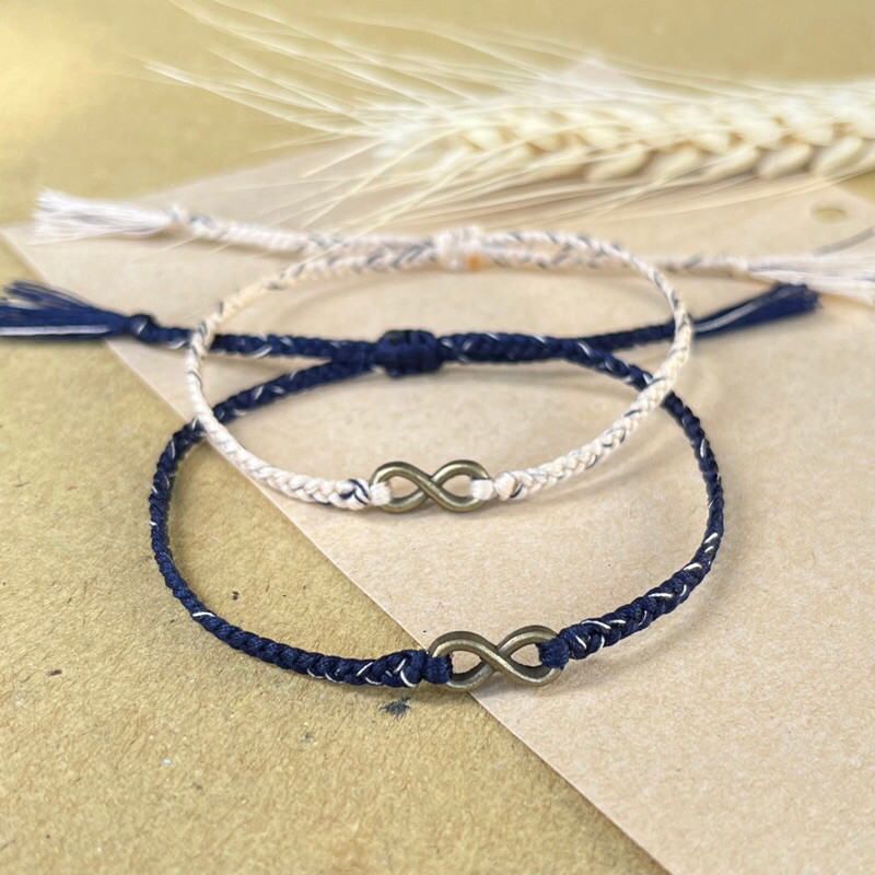 Finiblue Bracelet • Gelang Couple infinity