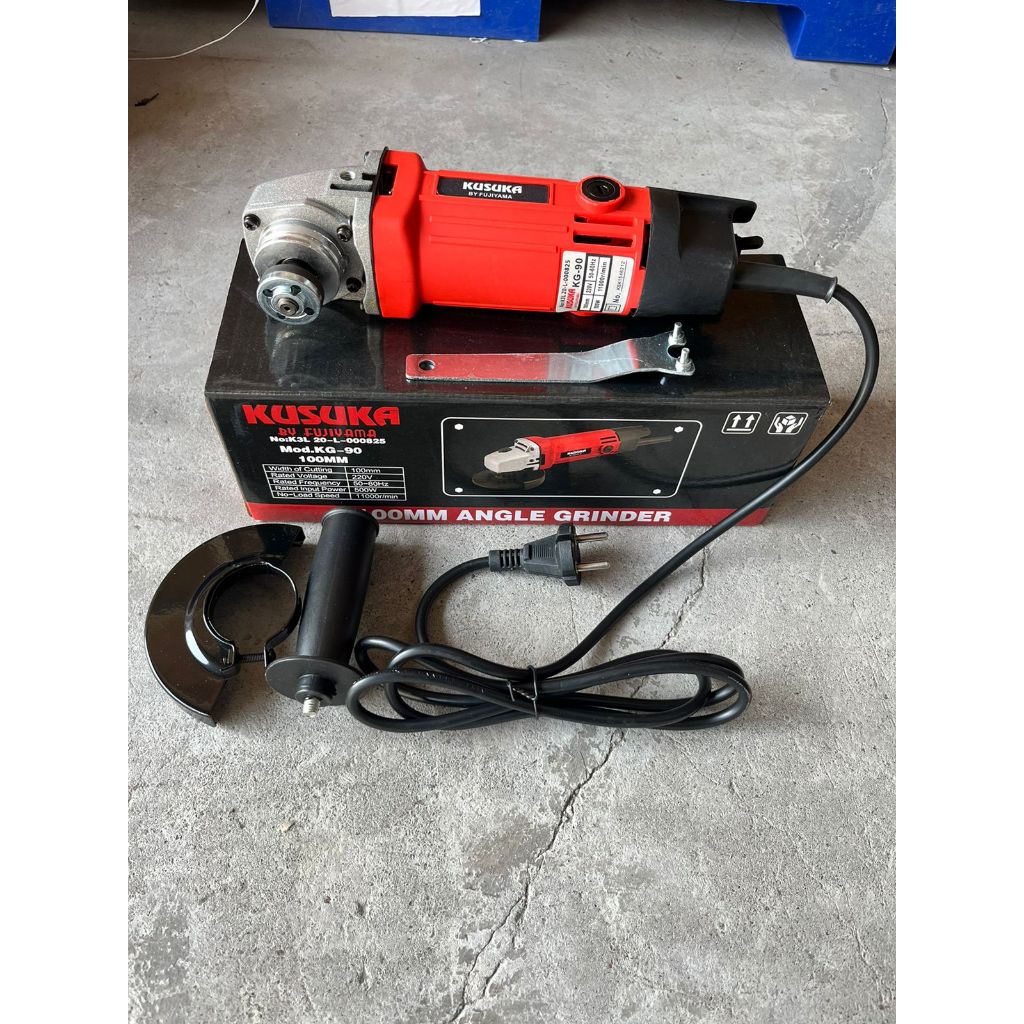 Mesin Grinda / Mesin Gerinda / Angle Grinder /Gurinda Tangan 4" Kusuka