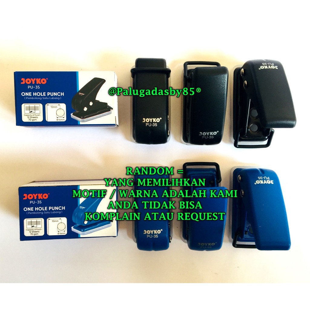 

(1 Biji) GROSIR Punch Joyko PU-35 1 Hole / Punch Pembolong Kertas Satu Lubang One Hole Punch Joyko PU-35 / Punch Joyko PU35 / Joyko PU 35