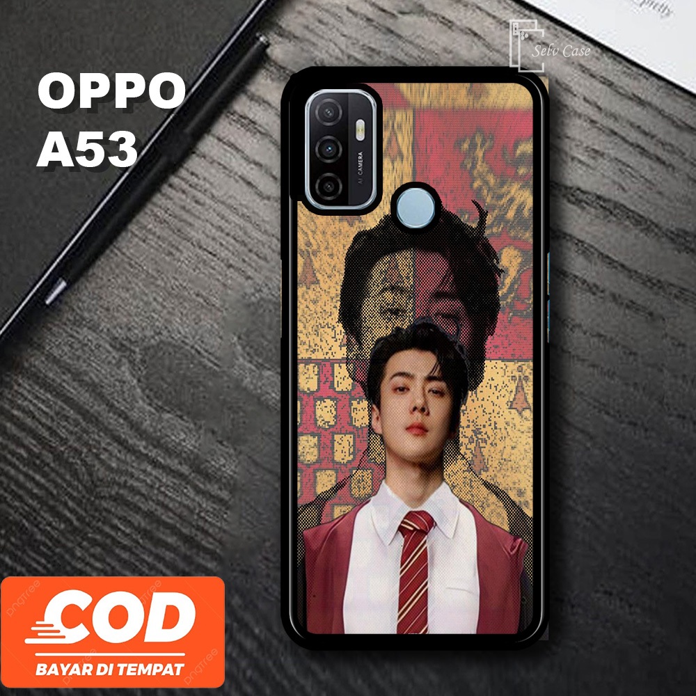 [A15] SEHUN EXO CASING HANDPHONE OPPO A53 - CASE OPPO A53 - CASING VIRAL AESTHETIC