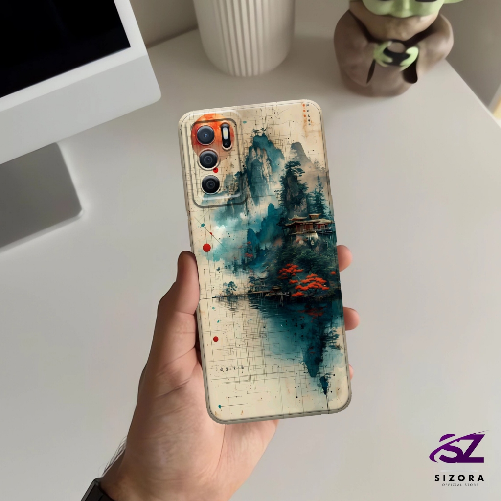 Casing Hp OPPO A16 Softcase silikon Lentur - Skin/Casing Handpone - Kesing Hp Untuk OPPO A16  - Casi