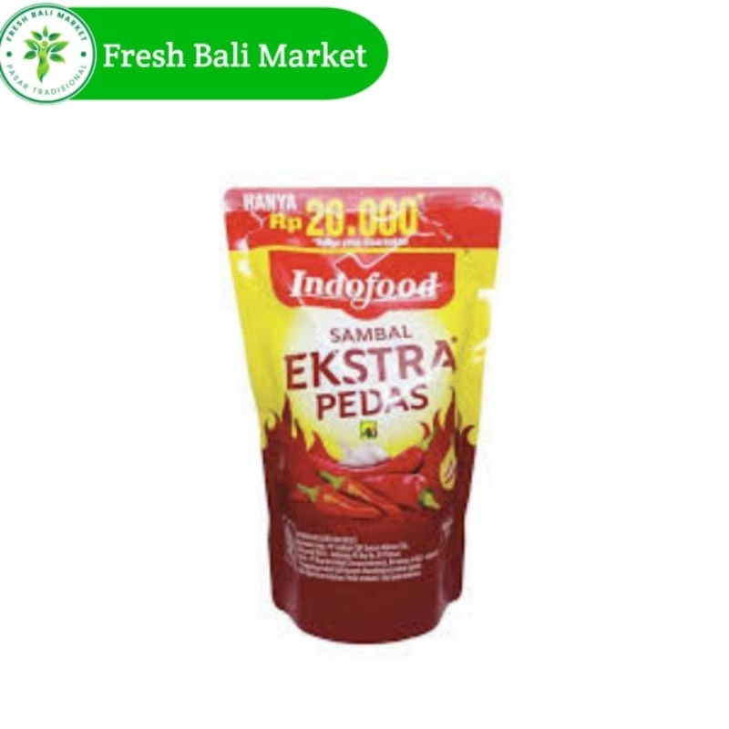 

indofood sambal exstra pedas 1kg