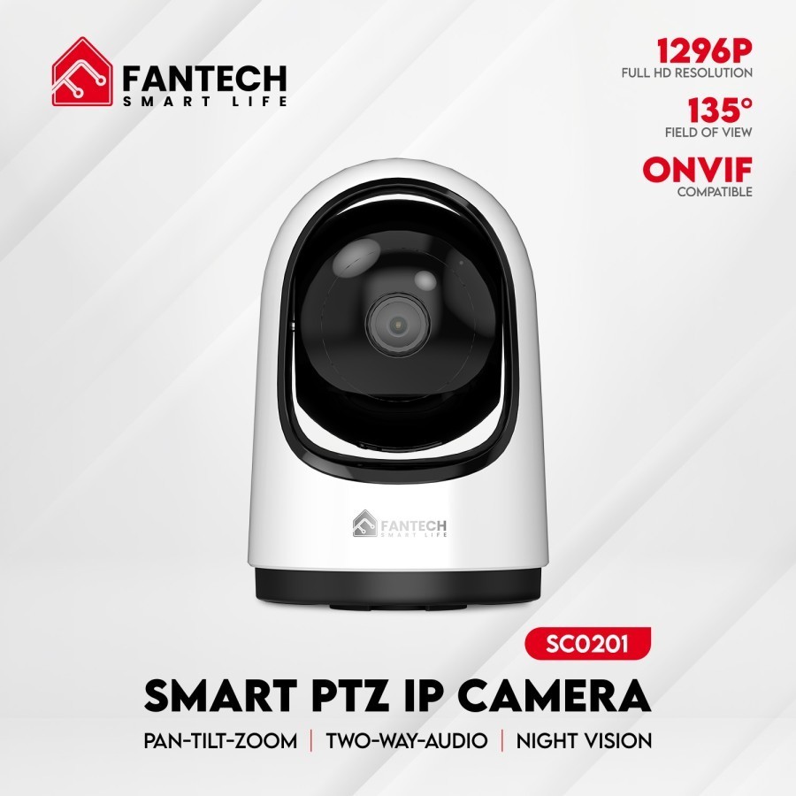 FANTECH Smart Life IP Camera PTZ CCTV Kamera WiFi Home Automation