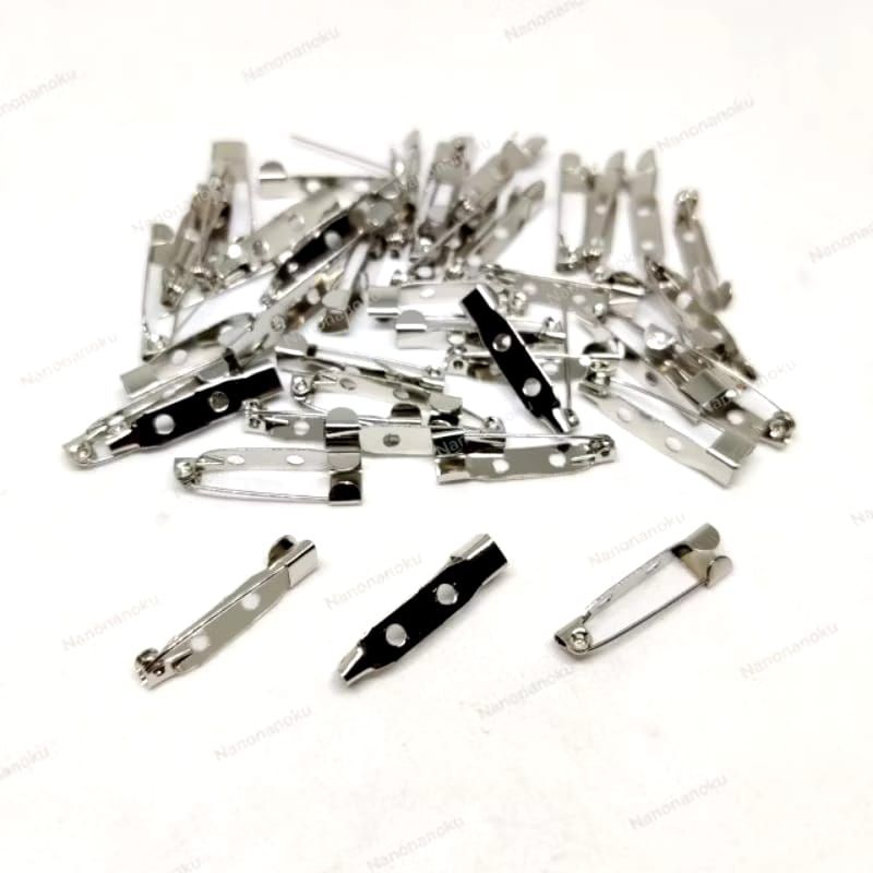 PER 20PCS PENITI BROS LURUS 1.5CM 2CM PENITI LURUS 1.5CM 2CM PENITI BROS PIN LOBANG 2 PENITI BROSS P