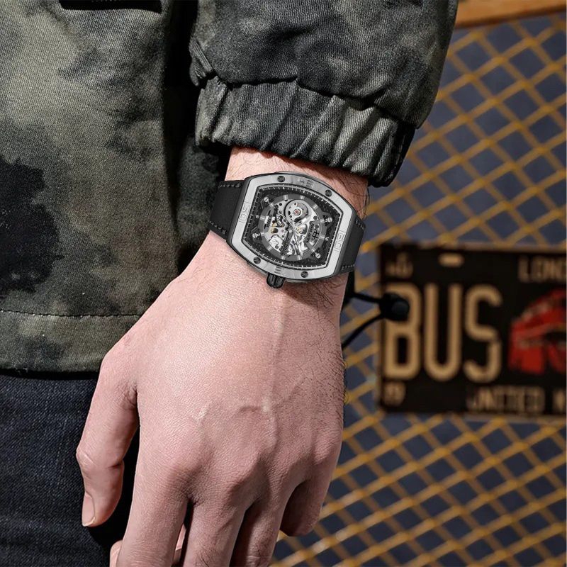 BIG PROMO   JAM TANGAN PRIA EVANS JAYDEN EJ 9563 LT STRAP KULIT PREMIUM BERGARANSI MESIN 1TH