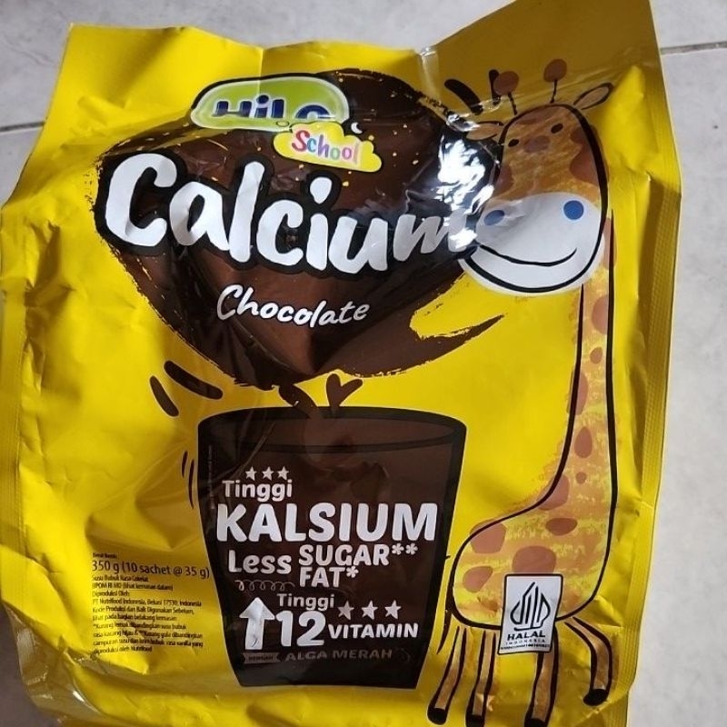 

Hilo School Cokelat 10sachet @35gr