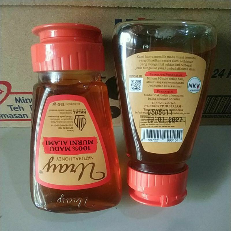 

Uray Natural Honey 100% Madu Murni Alami 150gr