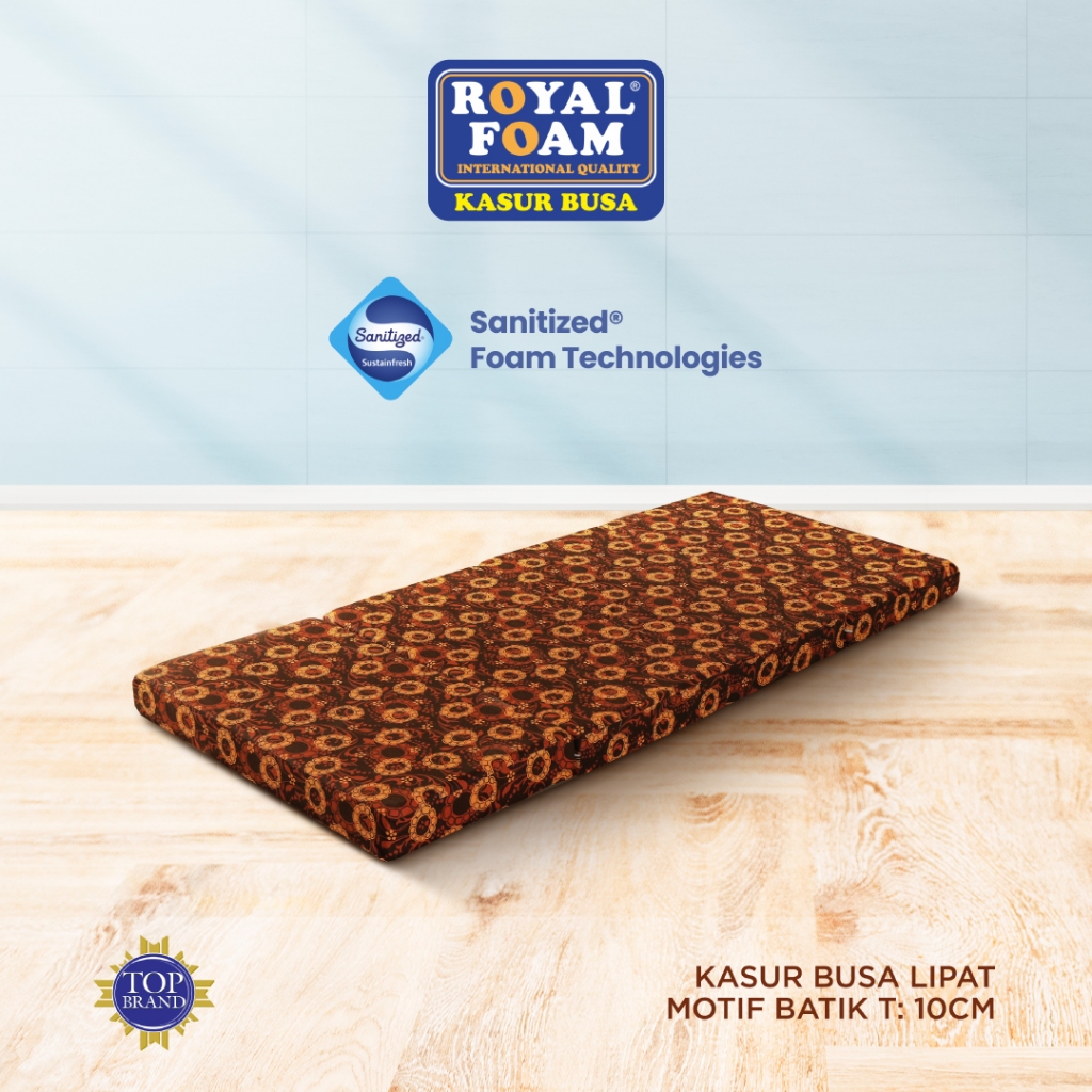 Kasur Busa Lipat Royal Foam T10cm