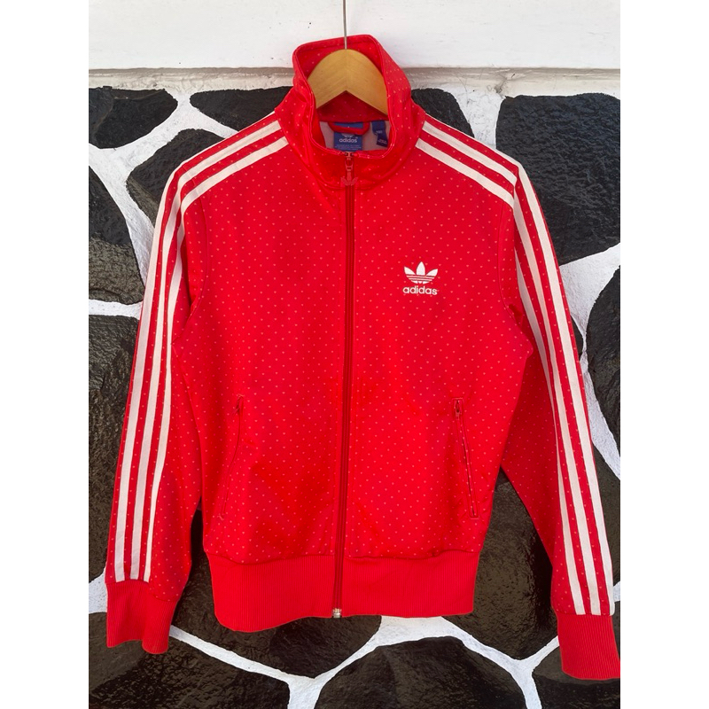 adidas firebird tracktop biglogo merah