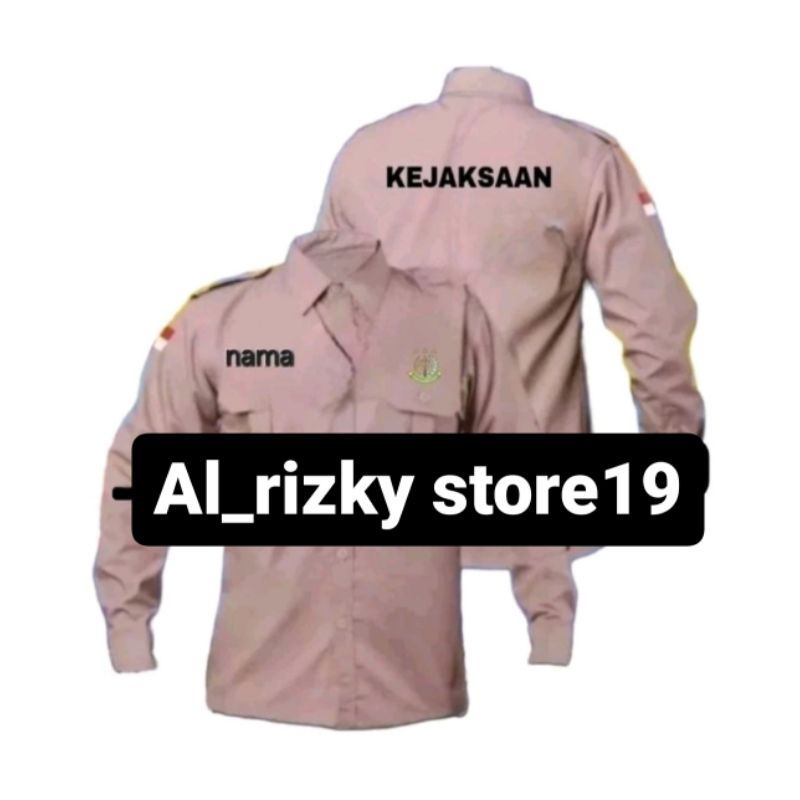 KEMEJA KEJAKSAAN/SERAGAM KEJAKSAAN RI/SERAGAM PDL KEJAKSAAN RI FULL BORDIR/KEMEJA COSTUM BORDIR