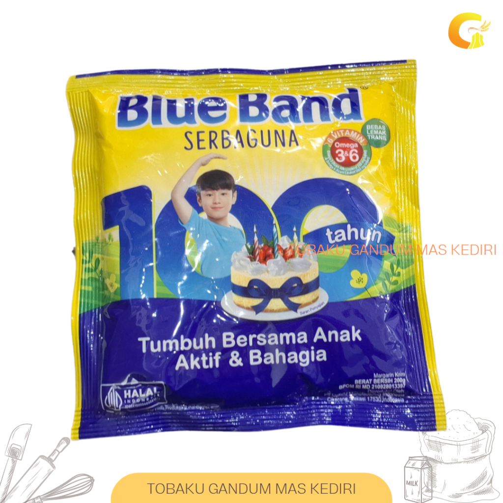 

Blue Band Serbaguna 200 Gr - Blueband Margarin Serbaguna