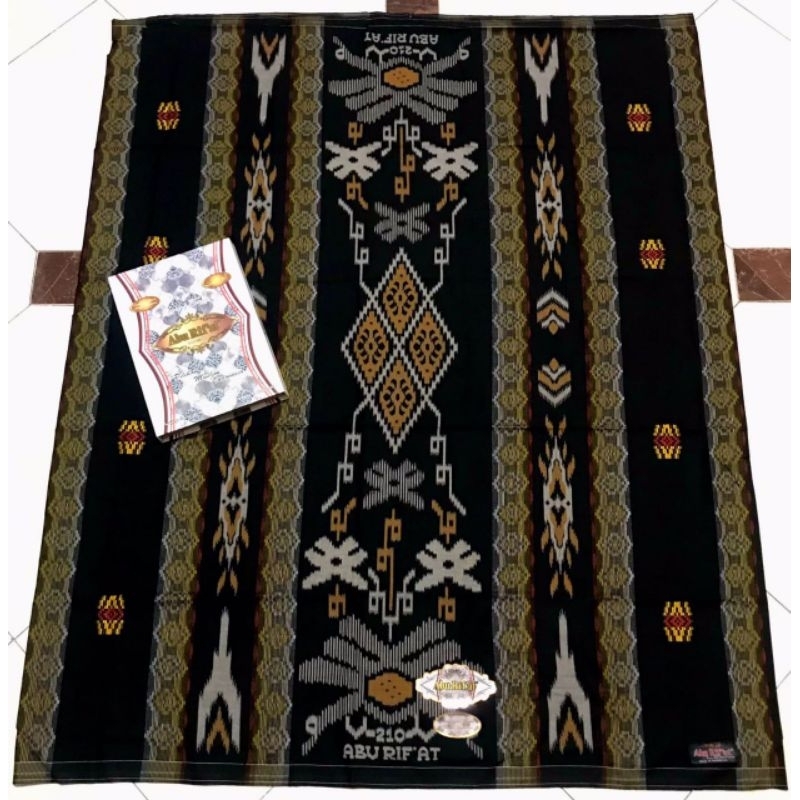 Sarung Abu Rifat Songket Terbaru