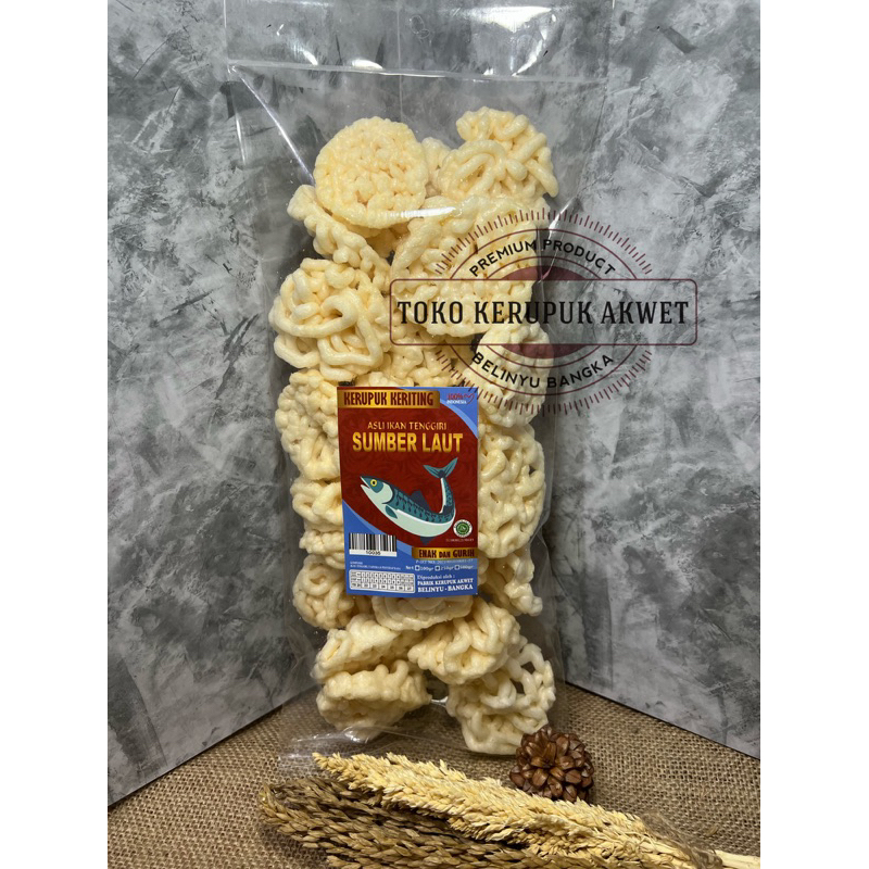 

Kerupuk kecil Sumber Laut [ TOKO KERUPUK AKWET ]