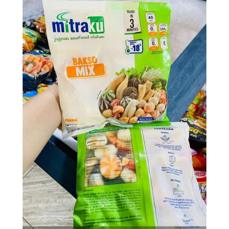 

Bakso mix 500gram mitraku