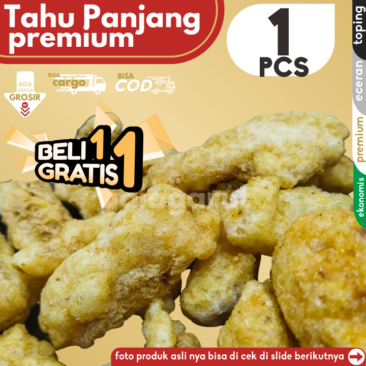 

[BELI 1 GRATIS 1] Cuanki Tahu KERITING PREMIUM 1pcs by GG (Bisa COD/Grosir/Kargo)