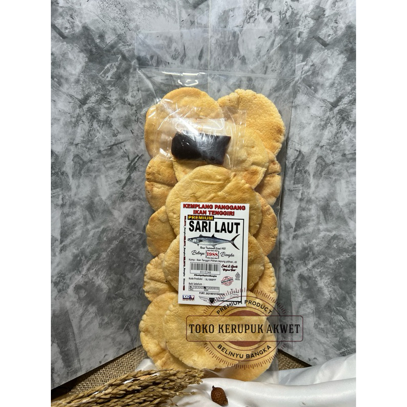 

Kemplang Panggang Sari Laut [ TOKO KERUPUK AKWET ]