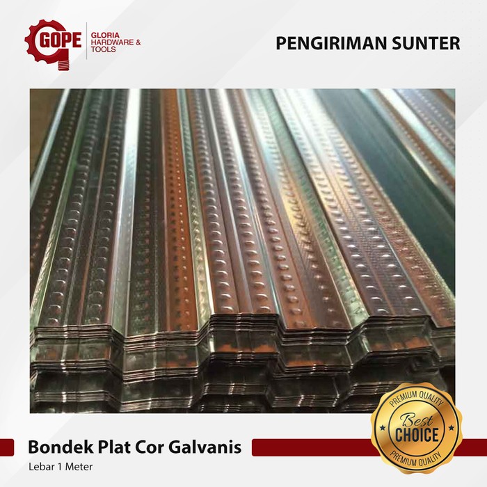 Bondek Bondeck Plat Cor Galvanis