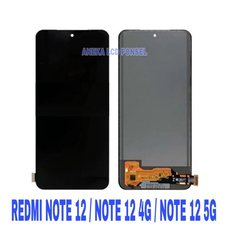 LCD+TOUCHSCREEN REDMI NOTE 12 / REDMI NOTE 12 4G / REDMI NOTE 12 5G /FULLSET