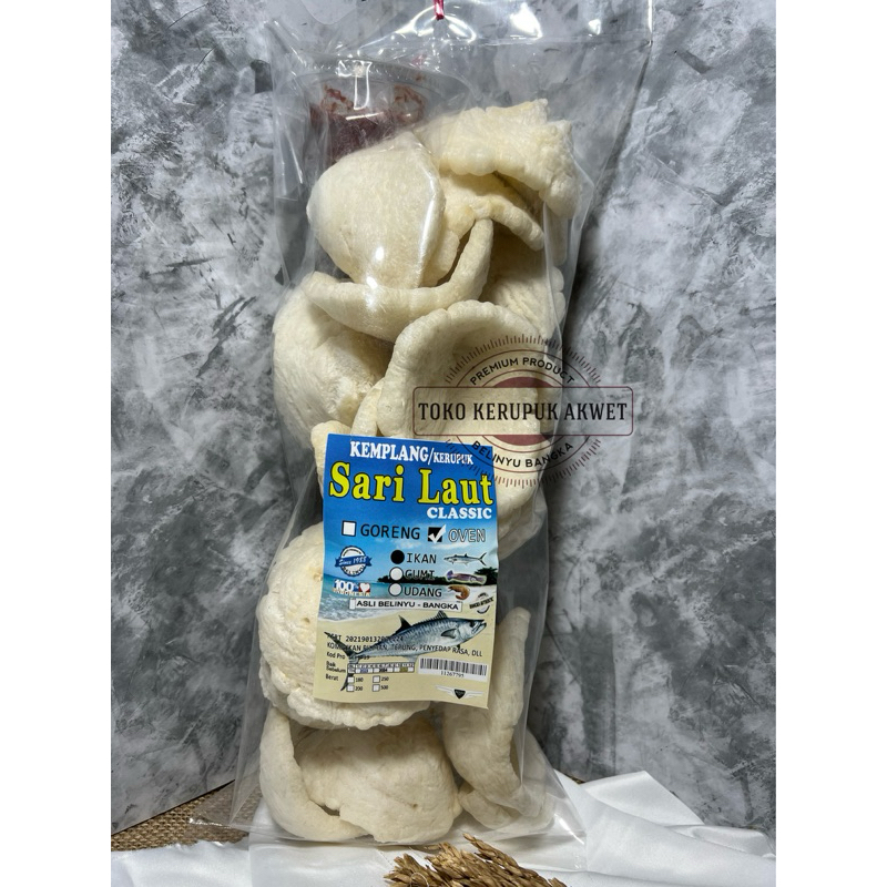 

Kemplang Ikan Oven Sari Laut [ TOKO KERUPUK AKWET ]