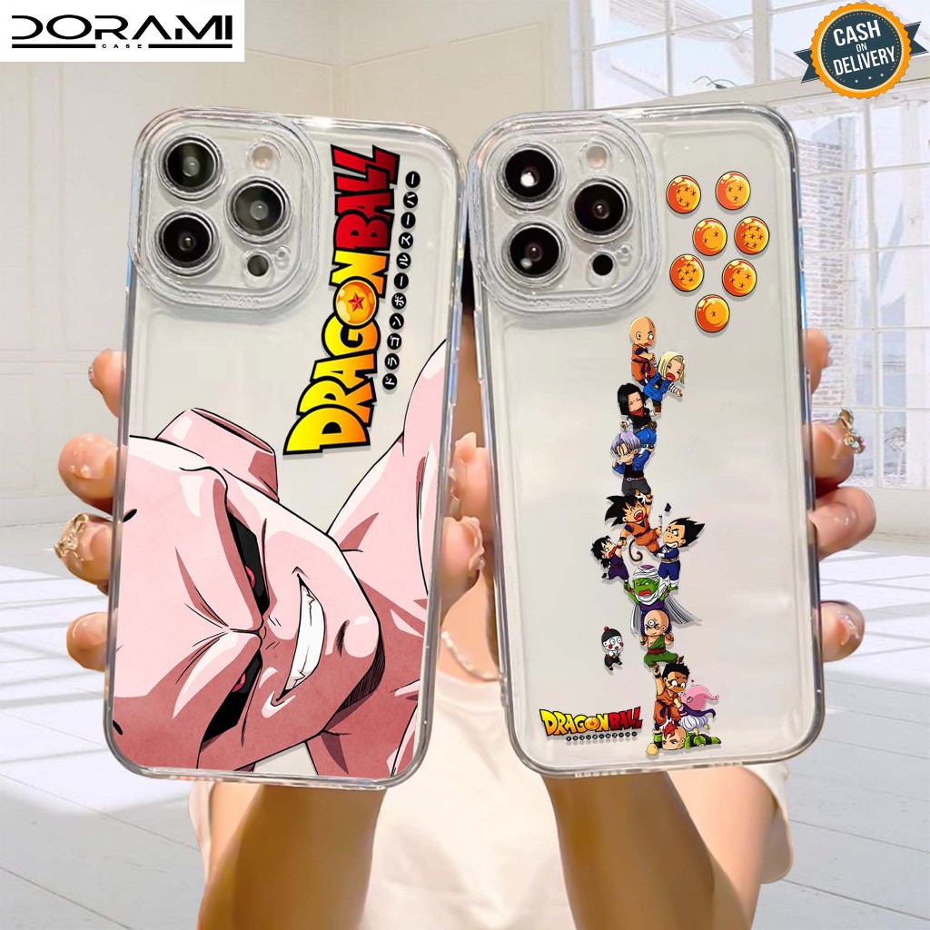 Case Xiaomi Redmi Note 9 Note 8 PRO Note 7 Redmi 9 Redmi 6 PRO - ( DRAGON BALL 3 ) - Softcase Transp