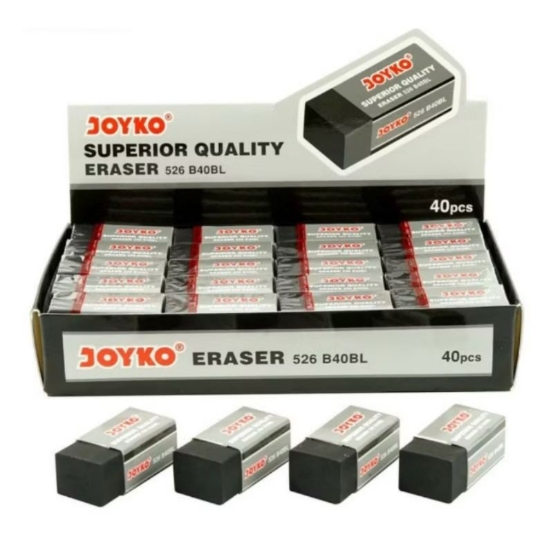 

Eraser penghapus JOYKO Hitam eb (isi 20 Pcs)