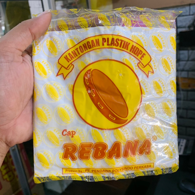 Kresek Putih Tipis ukuran 15 | Kantong Kresek | REBANA